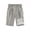 Grey, variant on Girls Elastic Waist Casual Shorts with Pockets Comfy Lightweight Solid Color for Kids,Size 3-4 Years