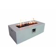 thumbnail image 5 of Living Source International 42" Concrete Propane Fire Pit Table in White, 5 of 5
