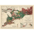 thumbnail image 3 of White 14x11 Black Modern Framed Museum Art Print Titled - Ontario Quebec Canada 1901 - White 1906, 3 of 5