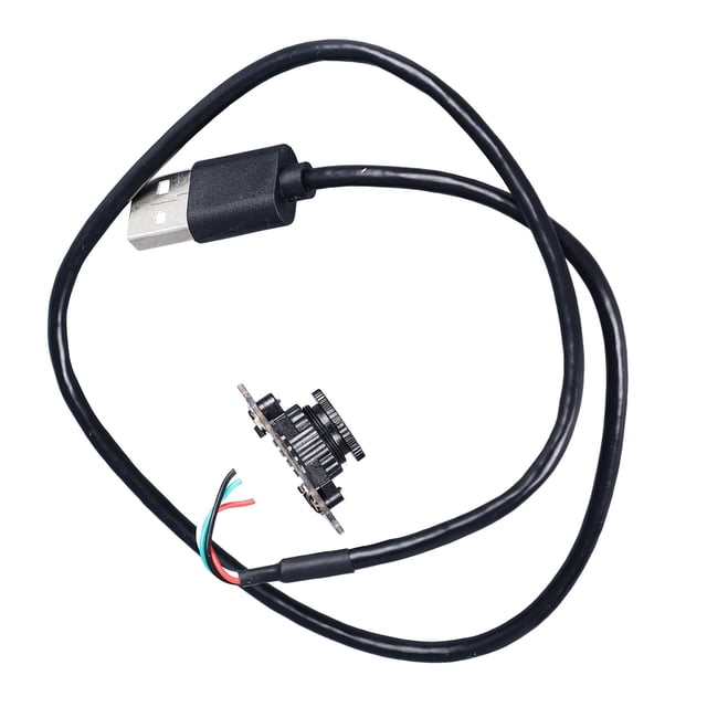 USB Interface Camera, Clear Image Video Analog Microphone 72 Degree No Distortion 2MP Camera Module Manual Focusing With Cable For Industrial Control Computer