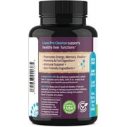 Forest Leaf Liver Detox Cleanse & Repair Supplement with Milk Thistle and Dandelion Root Extract, 60 Vegetable Capsules