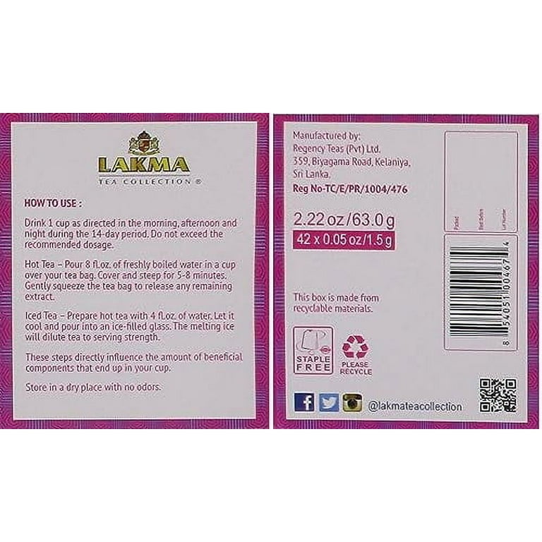 thilina lakmal　送料分 Lakma 14 Day Weight Loss Herbal Supplement Kit - Slim Dieter's