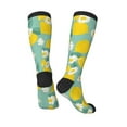 thumbnail image 4 of Balery Lemons Chamomile Flowers And Leaves Fun Novelty Socks Men'S Women'S Crew Socks Funny Crazy Novelty Socks Quirky And Cool Socks, 4 of 9