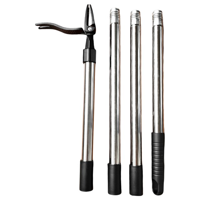 4 Puller Cabezal Acero Garra Garden Sin Doblador Hierba Malezas Inoxidable (alargado)