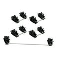 thumbnail image 4 of WASHWEPE Keyboard Tilt Stand 6.25u 2u Stabilizer Abs Steel Black for Enthusiasts Gamers Typists 4.24X0.79X0.79In 1Set, 4 of 8