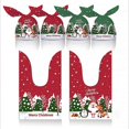 thumbnail image 4 of 50Pcs Christmas Candy Bag Rabbit Ears Santa Snowman Elk Glass Ball Food Grade EVA Chocolate Cookie Treat Snack Goody Bag Party Favor Pack Kit Qinghai, 4 of 5