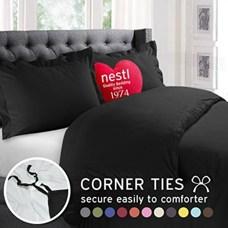 Nestl Bedding Duvet Cover Protects And Covers Your Comforter