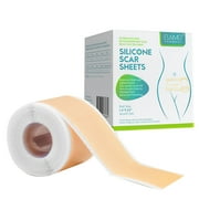 Silicone Scar Sheets for Surgical Scars Reusable Scar Silicone Strips (4cm*1.5m/1.6*60inch)