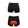 thumbnail image 5 of Lrun Summer Men 3D Padded Bike Short Pants Cycling Shorts Outdoor Cycling Comfortable Breathable Underwear with Sponge Cushion, 5 of 6