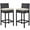 Espresso Beige, variant on Beige Lift Bar Stool Outdoor Patio Set of 2