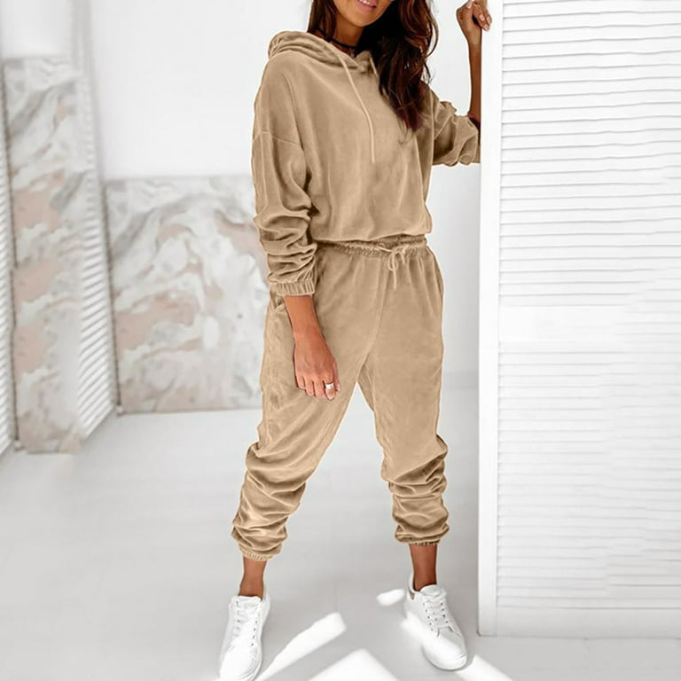 Petite hoodie and jogger set 2025