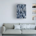 thumbnail image 2 of Canvas Wall Art - Treechild 'Blue Tiger Pattern' Wall Art for Living Room, Bedroom, or Office D?cor by Trademark Fine Art - 12 x 19 Inches, 2 of 4