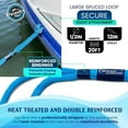 thumbnail image 5 of WAVESRX 1/2” x 20’ (2PK) High-Performance Dock Lines for Boats and Pontoons | Premium Mooring & Docking Rope | Marine-Grade Double Braided Nylon for Best UV & Saltwater Resistance, 5 of 7