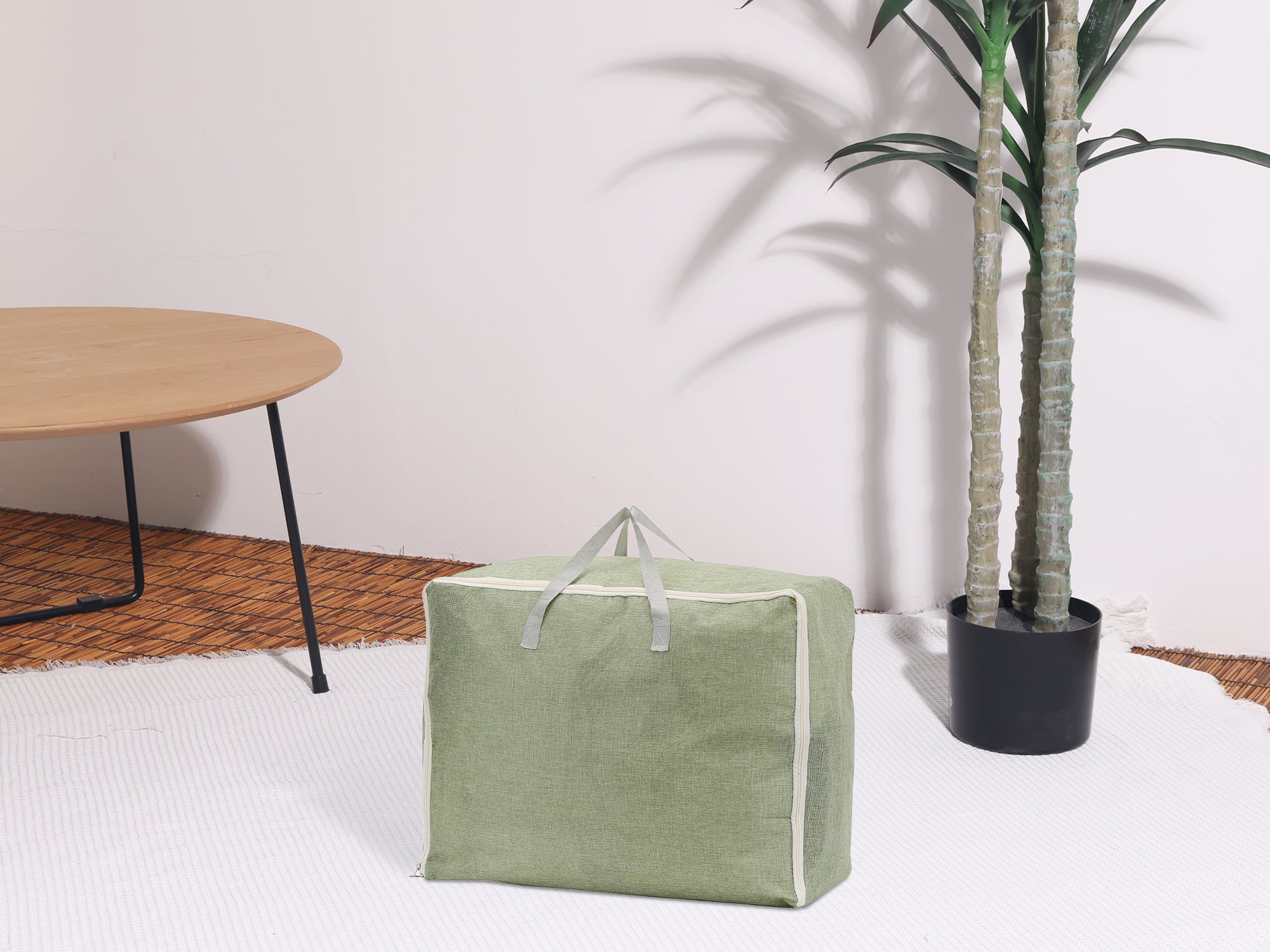 Unique Bargains 1 Pack Clothes Storage Bags Moving Bags Green 23*11*18in
