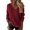 A-Wine174, variant on Bibifish Womens Sweaters Oversized Long Sleeve Trendy V Neck Sweaters Casual Loose Fit Solid Color Pullover Sweaters For Ladies