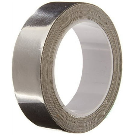 3M 1120 1/2-6-1120 Silver Aluminum Foil Tape with Conductive Acrylic Adhesive, 6 yd length, 0.5" width, Roll