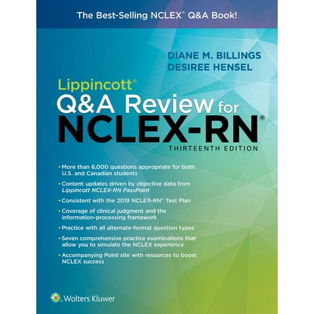 Lippincott Q&A Review for NCLEX-RN (Best Nclex Review Questions)