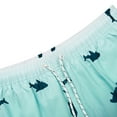 thumbnail image 4 of TopLLC Mens Shorts, Man Shorts Men Fashion Casual Drawstring Elastic Gradient Printing Design Beach Shorts, 4 of 8