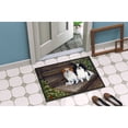 thumbnail image 2 of Carolines Treasures MH1047JMAT Japanese Chin Daddys Girls Door Mat Indoor Rug or Outdoor Welcome Mat 24x36 Doormat  36"L, 2 of 4