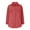 Red, variant on Womens Corduroy Shackets Button Down Jackets Tops Spring Fall Trendy Lapel Collar Long Sleeve Shirts with Pockets (Yellow,XXL)
