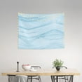 thumbnail image 3 of Bingfone Blue Marble Tapestry Wall Hanging Decor For Living Room Bedroom Dorm Classroom Office Decor 29x37 Inch, 3 of 9