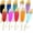 Multi Colors, variant on Sorexial Feather Pens, Multi Colors, 10 Pcs