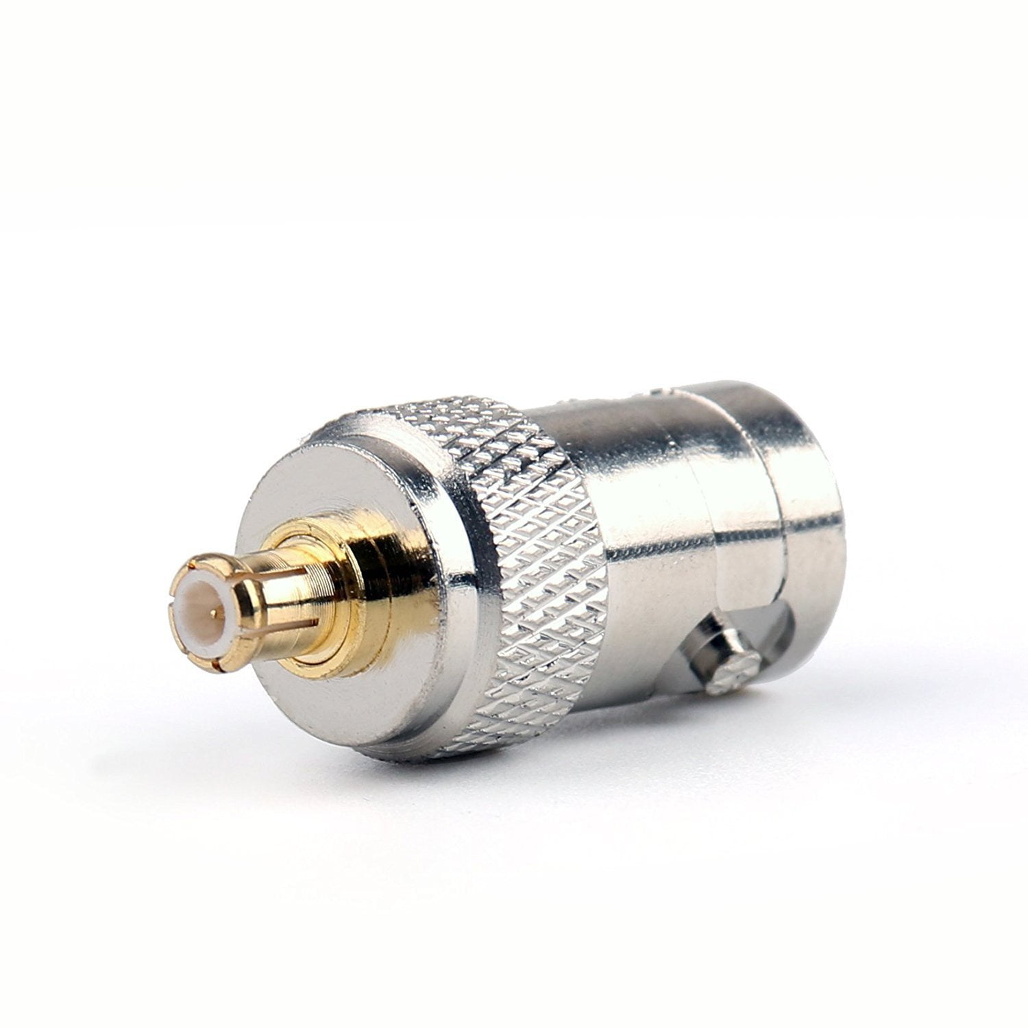 DHT Electronics RF coaxial coax adapter BNC female to MCX male