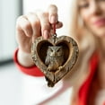 thumbnail image 5 of SIfdSeng Get it Fast Animal 2D Acrylic Hanging 8Cm Flat Animal Heart for Home & Garden, 5 of 5