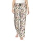 thumbnail image 1 of Balery Floral Pantalones de pijama para mujer, pijamas ultraligeros, pantalones de estar por casa-Small, 1 of 6