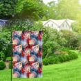 thumbnail image 2 of Wukai Hawaiian Style Print Garden Flag 12.5x18 Inch Double Sided Sun-resistant Rain-resistant, Wrinkle-resistant Colorfast(Only Flag), 2 of 7