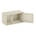 thumbnail image 4 of Hidden Cat Litter Box - City Sleek Design - White Wash Furniture Style - Divider for Privacy, 4 of 6