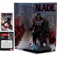 thumbnail image 2 of Marvel Collectible 12 Inch Statue Figure 1/6 Scale Posed - Blade Red Platinum, 2 of 2