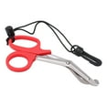thumbnail image 3 of Tijeras De Buceo, Tijeras De Buceo Universales De Acero Inoxidable 2 En 1 Con Cordón Y Hebilla Para Accesorios De Buceo Higoodz Otros, 3 of 8
