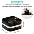 thumbnail image 5 of Constellation Travel Portable Square Decorative Box with Necklace Holder and Jewelry Organizer - Ideal for Rings, Earrings, Necklaces, Bracelets - Suitable for Girls and Women, 5 of 6