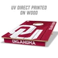 thumbnail image 3 of YouTheFan NCAA Oklahoma Sooners 2' x 3' Cornhole Game, 3 of 6
