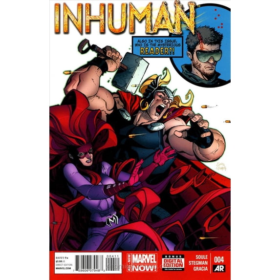 Inhuman #4 VF ; Marvel Comic Book