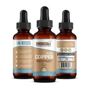Ionic Colloidal Copper Liquid (8oz/30 PPM) | Blood | Bones | Nerves | Metabolism - Thrival Labs