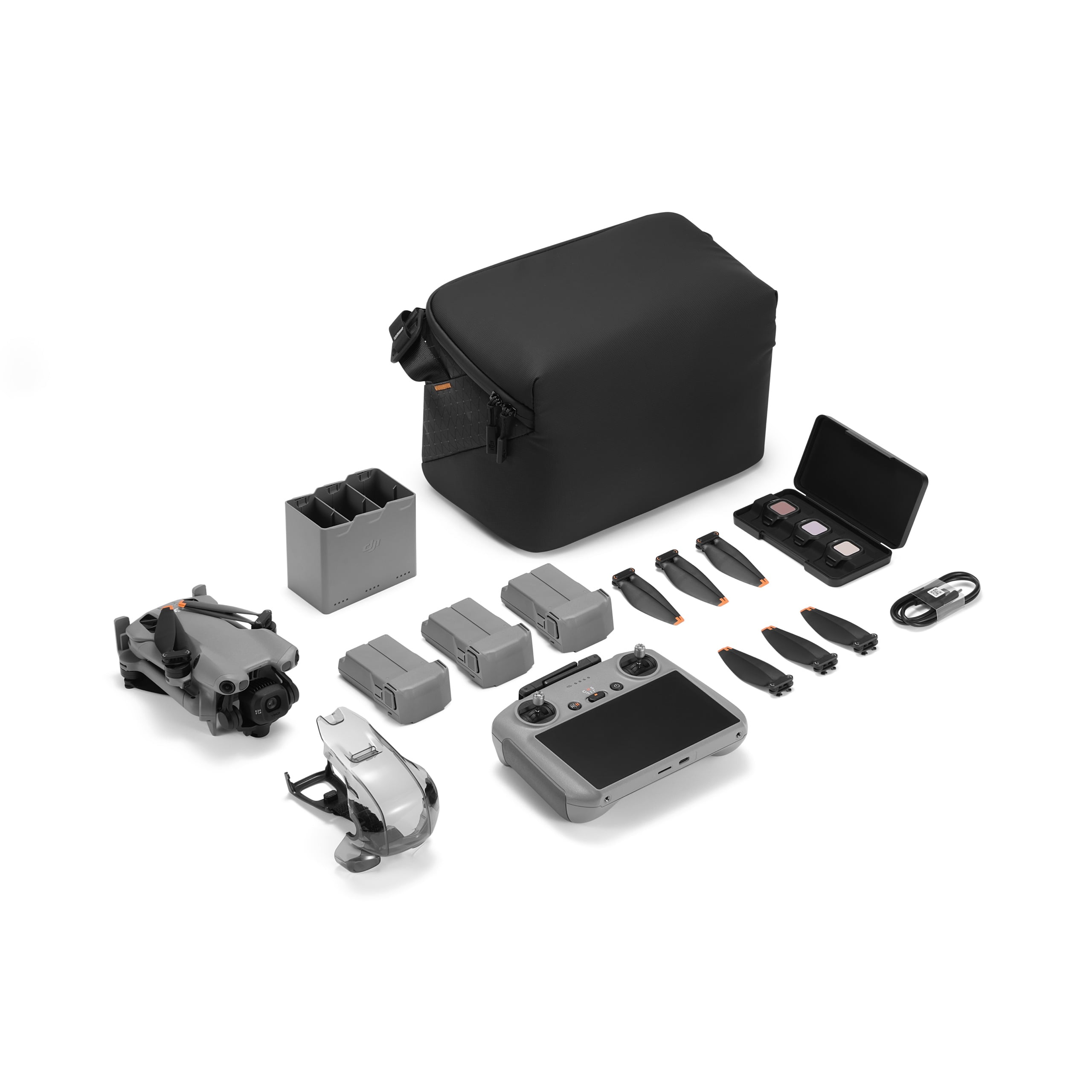 DJI Mini5 Pro HD Aerial Photography Drone Omnidirectional Obstacle Avoidance System 20km Video Transmission Range 40-Minute Extended Flight Time Screen-Equipped Remote Controller Includes 3 Batteries