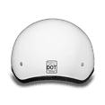 thumbnail image 4 of Daytona Helmets Slim Line Skull Cap D.O.T. Approved Half Shell Motorcycle Helmet With Visor, 4 of 10