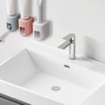 thumbnail image 4 of TIELUTT Wall Mounted Automatic Toothpaste Squeezer A Lazy Person's No Need to Towel Warmer Rack Bathroom Storage Cabinet over Toilet Towel Rack Bathroom Organizer under Towel Racks for Bathroom Door, 4 of 7