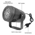 thumbnail image 2 of Cálido copo de nieve luz Navidad al aire libre impermeable Led móvil láser proyector lámpara oso de fresa Hogar, 2 of 2