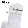 thumbnail image 2 of Pack Of 10 Chair Sashes Sequin Decorative Sequins Decor For Romantic Wedding Party Home Chair Cover Decorations -Style 6, 2 of 5