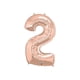thumbnail image 1 of Globo Metalizado Gigante Forma de Numero 76 cm Celebraciones rosa, 1 of 3