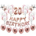 thumbnail image 6 of Happy Birthday Number Star Balloons Confettis Set Home Restaurant Party Decor, 6 of 6