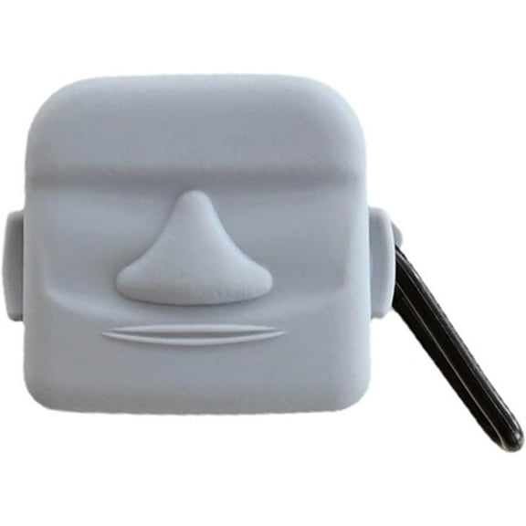 for Samsung Galaxy Buds FE(2023)/Buds 2 pro/Buds 2/Buds Pro/Buds Live,Cute Cartoon Popular Stone Design Silicone Earphone Case with Hook