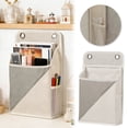 thumbnail image 2 of Eqslft Wall Hanging Organizer,Fabric Wall Mounted Storage Bins Waterproof Hanging Basket for Door,Closet, Office and Camper(1PC, Grey), 2 of 6
