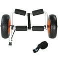 thumbnail image 2 of VEVOR Foldable Kayak Cart Canoe Boat Carrier 250lbs Load with 10'' Solid Tires, 2 of 9
