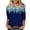 Multicolor 2, variant on Ladies Tops and Blouses,3/4 Sleeve Tops for Women Crew Neck Outfits Print Blouses Business Work T Shirts Classic Basic Tees Casual Tunic