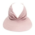 thumbnail image 2 of Fesfesfes Summer Hat for Women Sun Visor Beach Hat Anti-ultraviolet Elastic Hollow Top Hat, 2 of 4