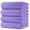 Purple, variant on Aqua Waffle Weave Microfiber Bath Towels, 4 Pack, 30 x 60 In